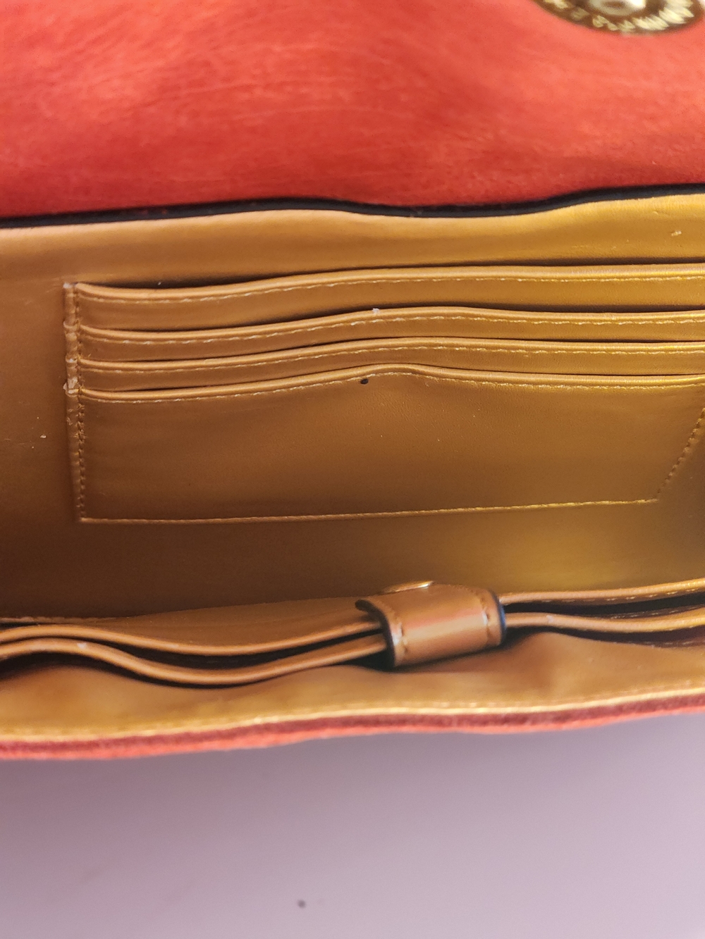 NWOT Sharif Tote Bag Red | Large Tote | Minor Wear - Picture 13 of 15